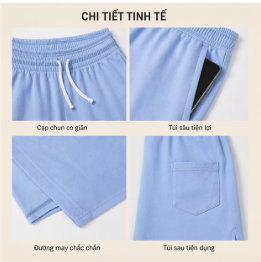 Quần Đùi Nam Thun Mềm Thoáng Khí Vimar - Ảnh 5
