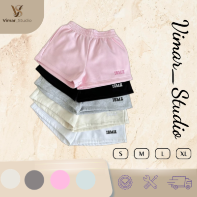 Quần Short Nữ Unisex Vimar Studio – Cotton Poly Co Giãn, Form Rộng Thoải Mái