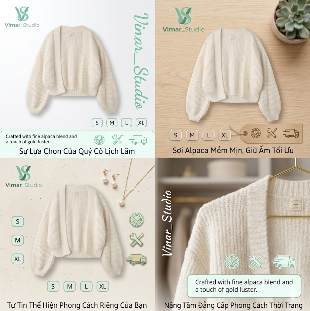 Áo Khoác Lông Thỏ Crop - Ảnh 3